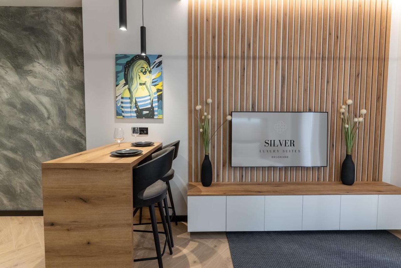 Silver Luxury Suites Belgrado Exterior foto